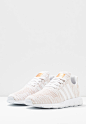 adidas Originals - SWIFT RUN  - Sneaker low - footwear white/copper metallic