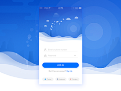 藍色飛行鳥采集到UI/APP Design