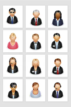 3D客服表情包图