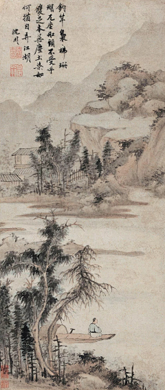 易的宝贝贝采集到少儿山水
