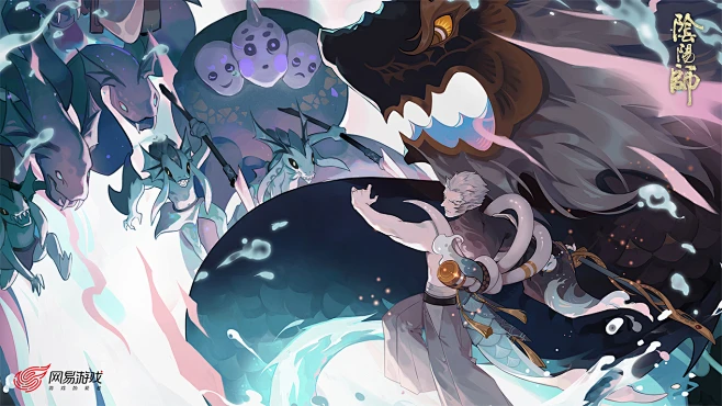 《阴阳师》视听站_《阴阳师》手游官网_网易和风匠心巨制，开启唯美奇幻之旅图片_Y 【阴阳师，百闻牌宣传】图片素材-花瓣网