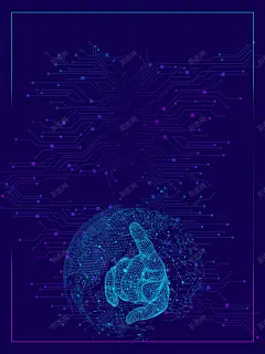 蓝色科技未来人工工智能科学 机器人时代 机器人活动中心 梦幻科技 海报 科技 虚拟现实 触屏 高科技公司 高清背景 背景 设计图片 免费下载 页面网页 平面电商 创意素材