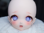 @猫鬼neko 桃桃指定妆
egg01指定妆
眼@鼠阁 可喜欢这对雾蒙蒙的紫眼珠了~
#bjd妆面#bjd妆面超话 ​​​​