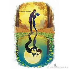 巫师艺术插画。

卢平 &amp; 唐克斯

#公共休息室##哈利·波特##哈利波特# ​