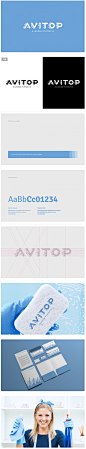 Avitop清洁公司品牌VI设计 设计圈 展示 设计时代网-Powered by thinkdo3 #设计#