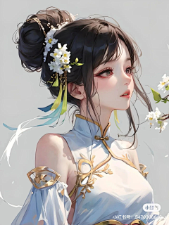 思穎_CY采集到手绘人物