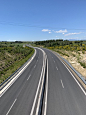 马路公路高清摄影素材