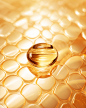 obooooooo_A_golden_round_capsule_floating_on_the_surface_of_an__d16fc3a8-3e08-4639-bff1-7c238c23967c