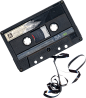 Chewed Cassette Tape png by AbsurdWordPreferred