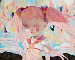 日本插画家Hikari Shimoda的?插画作品。作品以“孩子”为主题，受伤的脆弱的孩子。之前也发不过这位作者的?插画作品，喜爱的客观可以移步《?Hikari Shimoda 无辜的孩子》。令人压抑#采集大赛#