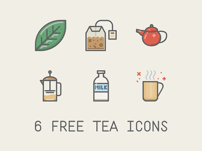 茶壶茶杯icon图标