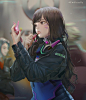 D.Va,Overwatch,Blizzard,Blizzard Entertainment,фэндомы,endlessrz