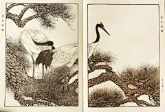 这些花鸟画，出自一位日本画家_尾景 : 春秋冬夏，花鸟写生 日本著名的四条派画家。 是在日本汉学家山本章夫先生的指导下开始创作的，天上有月的光晕，芦苇下月影隐约，水月之光映照在苇叶上 一年四季春秋冬夏的样子。 听到法隆寺的钟声…