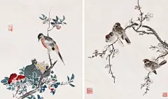 俞致贞（1915--1995）女，汉族，北京人，字云一，著名花鸟画家，中国美术家协会会员。1934年拜于非闇为师学小写意花鸟及工笔虫草，兼习瘦金体和篆书，后专攻工笔。1946年遵于先生之命，转拜国画大师张大千为师，同年秋入“大风堂”，随张大千研习工笔写意花鸟画。先后任中央美术学院、中央工艺美术学院教授。