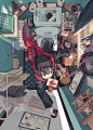 清新少女生活主题插画  ins： Hitogome ​ ​​​ ​​​​
