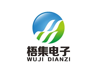 三河市梧集电子产品有限公司logo设计方案14-花瓣网