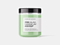 Isolated candle mockup