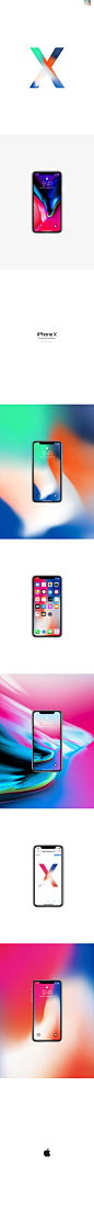 iPhone X : Design mockup iPhone X 