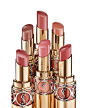 Photo by YSL Beauty Official on June 14, 2023. May be an image of one or more people, makeup, lipstick, cosmetics and text.