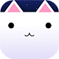 块猫 - 喵喵对撞 #App# #icon# #图标# #Logo# #扁平# 采集@GrayKam