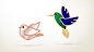 Lucky Animals系列 – Hummingbird胸针 – Dove胸针 - 2017年 Image 2 - Van Cleef & Arpels