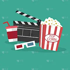 视频和电影图标