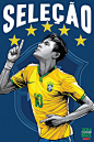 世界杯32强专属海报设计【聚焦南美 鏖战巴西】 | 视觉中国