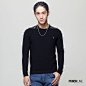 潮流设计师品牌韩版修身男装毛衣针织衫