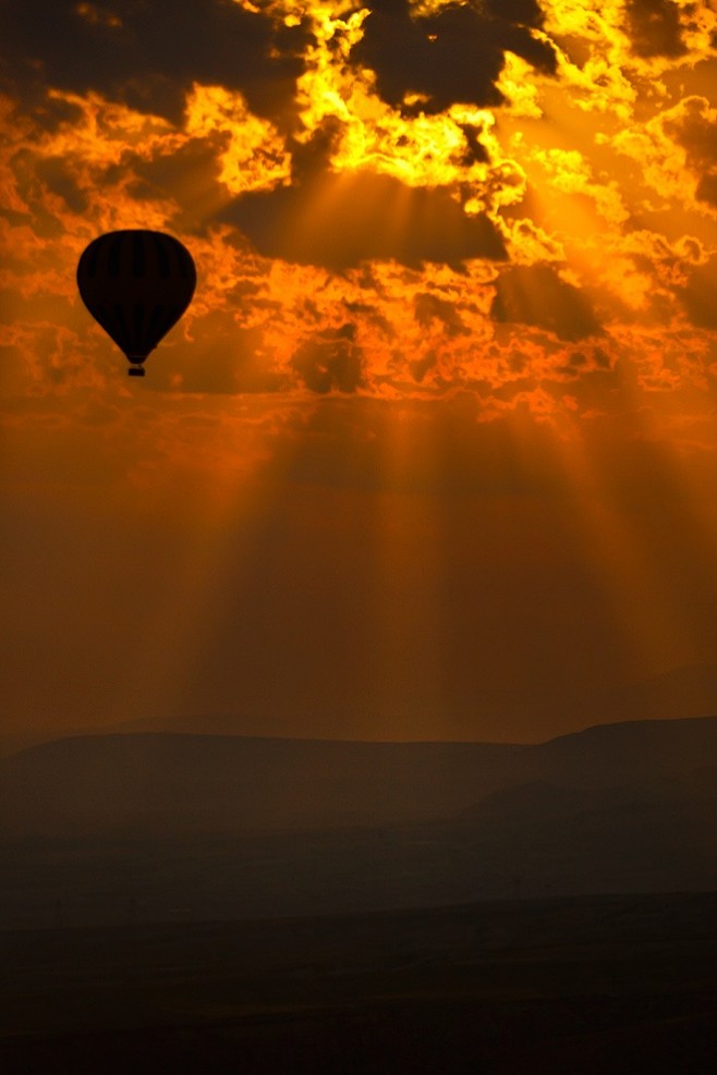 Balloon Sunset ~