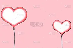水泥墙上的红心告白信息