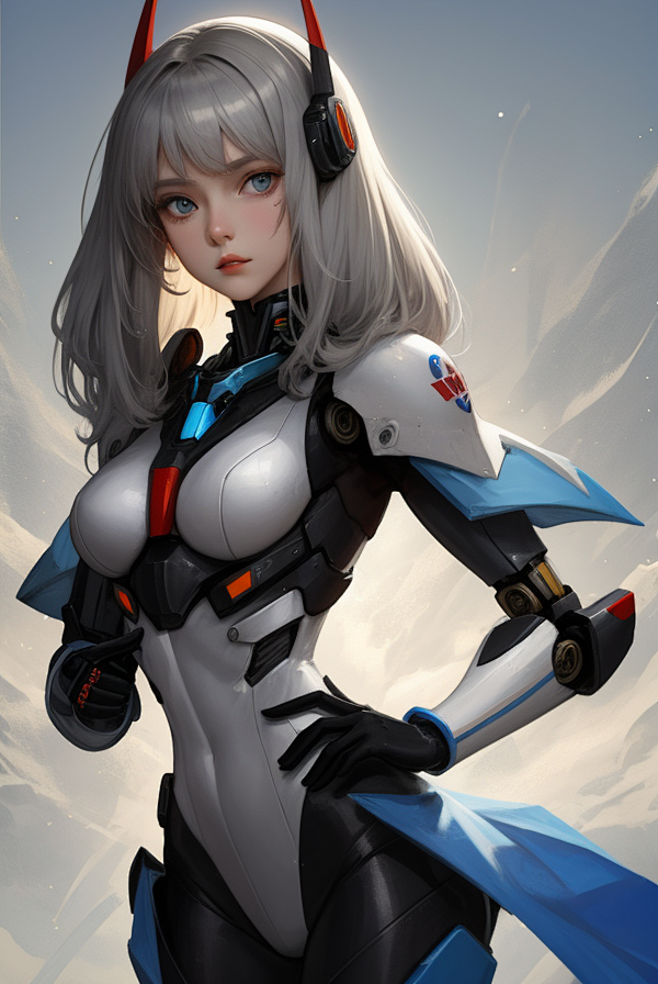 AI绘画-机甲少女-4-25-1 (14...