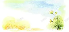 手绘花朵背景 贺卡 摄影照片 设计图片 免费下载 页面网页 平面电商 创意素材 png图片