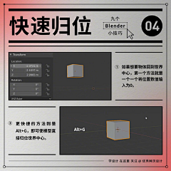 慧的采集到blender教程