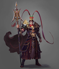 吕布-花瓣网|陪你做生活的设计师 | 仙的立绘.