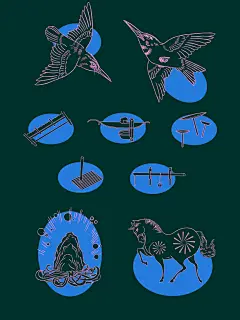 design asian art jade jadeite Jewellery logo brand identity Logot (8)