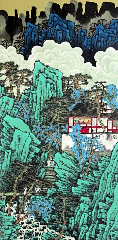 丹青语境 | 中国艺术研究院及南京艺术学院青绿、重彩山水画部分作品线上展 : 许俊 字畅之，号黑山扈人，1960年生于北京。1980年考入中央美术学院中国画系，1984年毕业创作获叶浅予奖学金。 毕业后一直从事中国画及书法、篆刻的研究、教学和创作。2000年晋升为教授。曾任国家教育部高等学校艺术