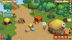 农庄休闲游戏界面《Village Life》 