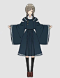日本画师将水手服和传统服饰做了结合，好羡慕日本的女学生们啊|校服|裙子|制服_网易订阅