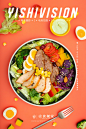 美食摄影沙拉Salad