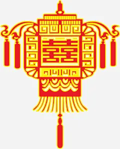 手绘剪纸花灯矢量图免抠素材 平面电商 创意素材 png素材