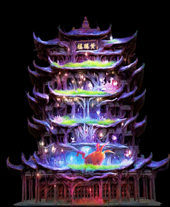 N丶小灰人采集到游戏建筑场景
