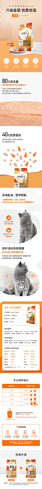 天猫详情页专采：【金装好主人猫粮】 成猫猫粮80%高含肉量鸡肉配方高蛋白健康10kg-tmall.com天猫 —— 《率叶插件》技术支持