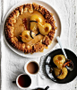 Ricotta Maple Tart With Roast Pears