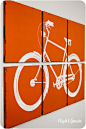 大型自行车墙的艺术 - 仿旧复古自行车丝网印刷（蓝绿色和灰色或黑色的Josh的房间！）大一块布，布漆或帆布画他的自行车。 （投影仪项目）
