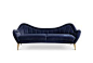 HERMES | Modern Sofa by BRABBU