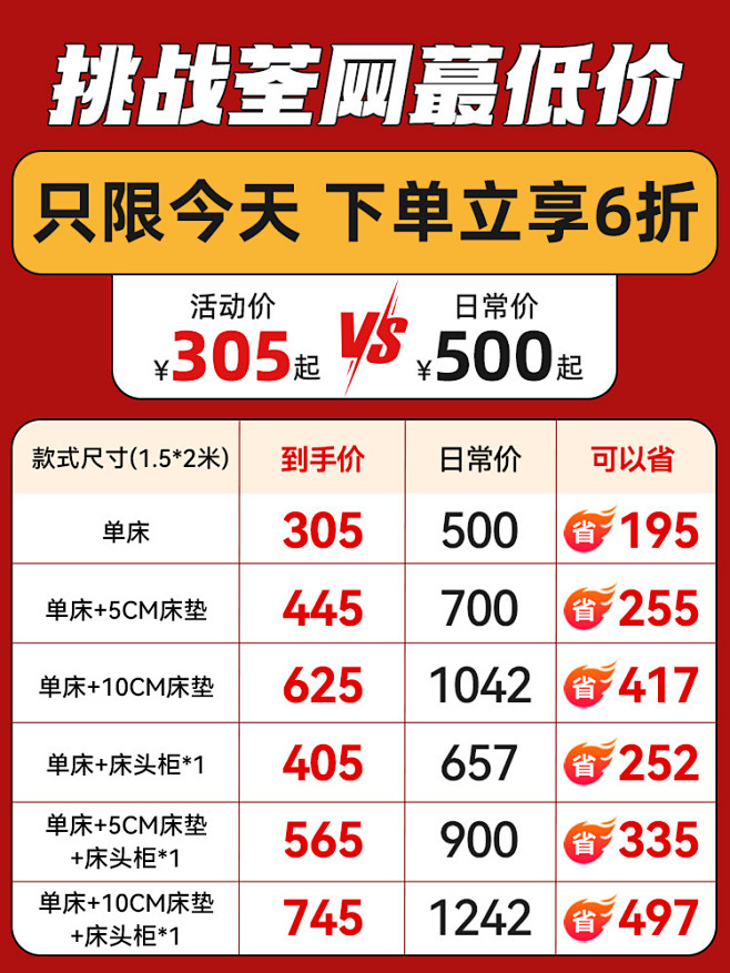 实木床现代简约1.8双人床主卧1.5米床...