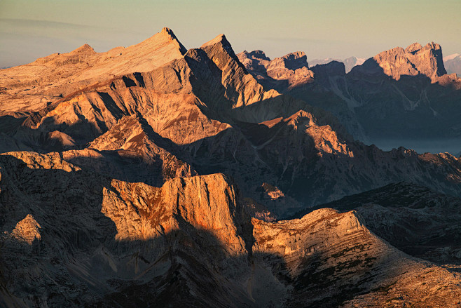 Peaks of the Dolomit...