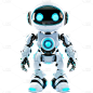 科技风通用3D智能全身机器人元素素材