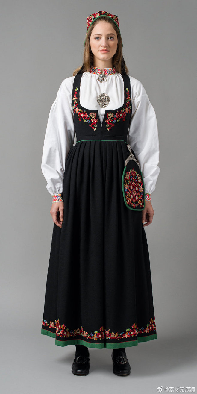 北欧挪威传统服饰参考 第七部分
北欧/挪...