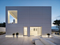 A Minimalist House in Bulgaria Combines Panoramic Views of the Black Sea with All-White Interiors | Yatzer : Looking at this crisply modern house in Sozopol, a charming seaside town in Bulgaria, it’s hard to imagine that it once featured a jumble of slope